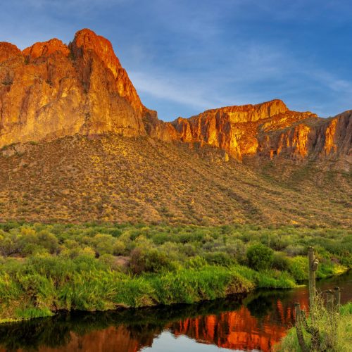 Rob Cady; Saguaro Lake AZ area at Golden Hour