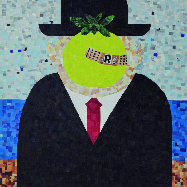 AlterEgo a paper collage by sR Lima