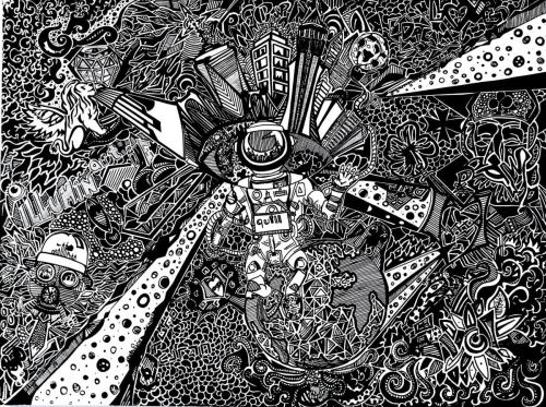 Quill_TheOriginofMan_AcrylicCanvas