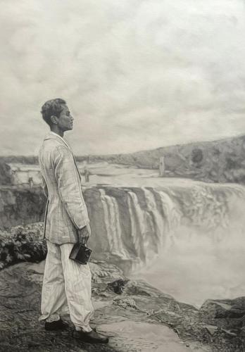 Ambrose Moses at Gokak Falls (In Loving Memory)