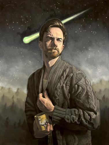 Max with Black Sweater (Green Serpent in the Sky)